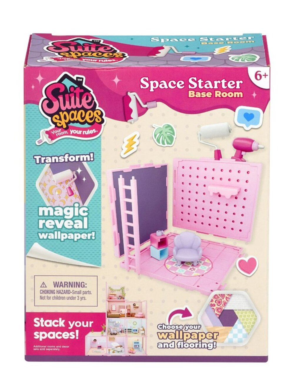 Suite Spaces Build Your Own Doll Dreamhouse (OVER 60 PIECES!)